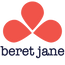 Beret Jane logo - trefoil and wordmark