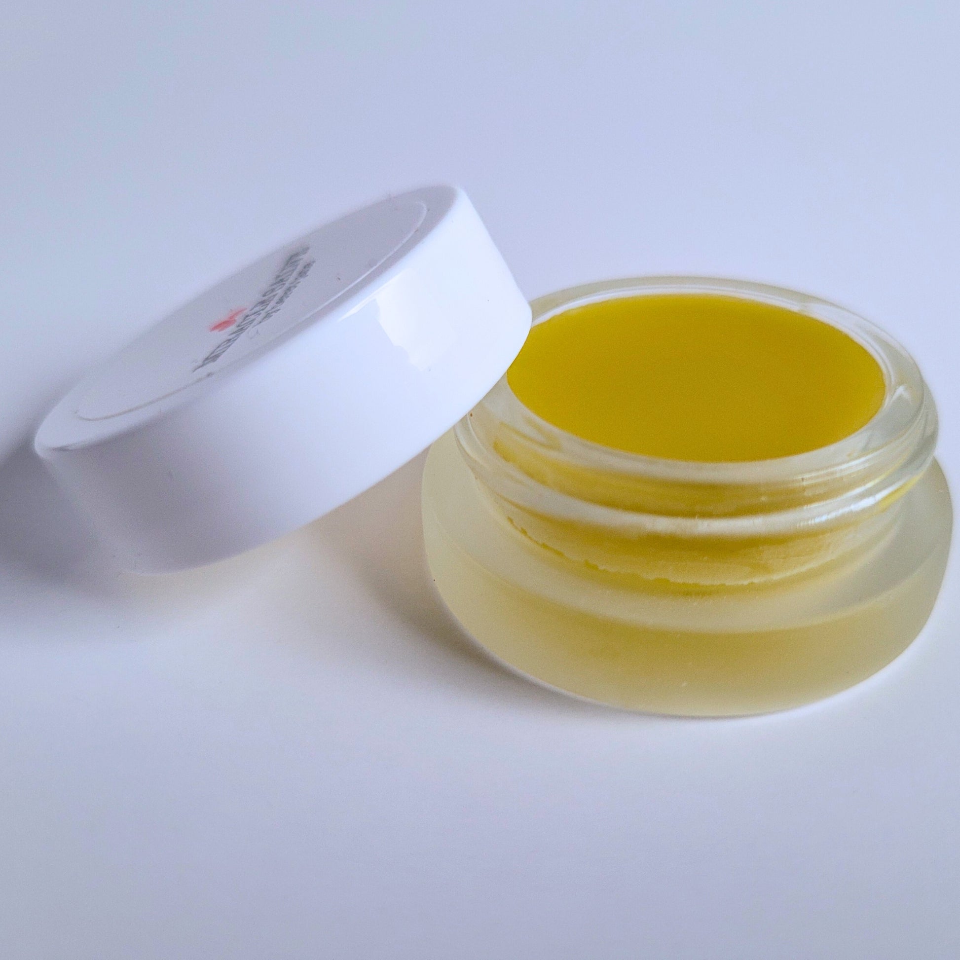 Beret Jane Miracle Salve small .1 oz size with the lid off